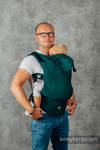 LennyGo Meine Erste Ergonomische Tragehilfe - JADE, Größe Baby, tesserawebung, 100% Baumwolle 