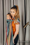 Ringsling, Broken twill Weave (100% cotton), with gathered shoulder - OASIS - standard 1.8m