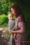 Baby Wrap, Jacquard Weave (45% cotton, 33% Merino wool, 14% cashmere, 8% silk) - HERBARIUM - RECLAIMED BY NATURE - size S