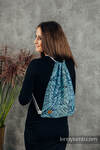 Sackpack made of wrap fabric (100% cotton) - WILD SOUL - REBIRTH - standard size 32cmx43cm