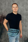 Waist Bag made of woven fabric, size large (100% cotton) - WILD SOUL - REBIRTH 