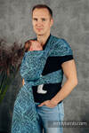 Żakardowa chusta do noszenia dzieci, 100% bawełna - WOLNY DUCH - REBIRTH - rozmiar M