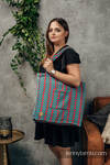 Shoulder bag made of wrap fabric (100% cotton) - CATKIN - FROLIC - standard size 37cmx37cm