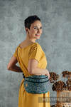 Sac banane en retailles d’écharpes, taille large (100% coton) - ENCHANTED NOOK - IN BLOOM 