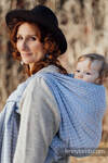 Baby Wrap, Jacquard Weave (64% cotton 36% silk) - LITTLELOVE - DESTINY - size S