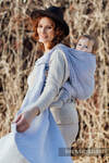 Żakardowa chusta do noszenia dzieci, 64% Bawełna 36% Jedwab - LITTLELOVE - DESTINY - rozmiar M