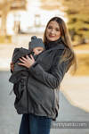 Softshell Babywearing Coat - Grey - size L