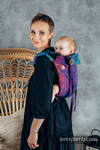 Nosidło Klamrowe ONBUHIMO z tkaniny żakardowej (100% bawełna), rozmiar Toddler - ROSZPUNKA - NOWA ERA