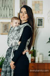 Żakardowa chusta do noszenia dzieci,(100% bawełna) - HERBARIUM Z OGRODU ROUNDHAY - rozmiar M