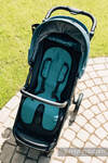 Anti-sweat pram liner (for a stroller) - EMERALD