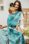 Baby Wrap, Jacquard Weave (100% cotton) - WILD WINE - ALLURE - size S