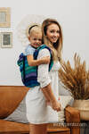 Lenny Buckle Onbuhimo baby carrier, preschool size, broken-twill weave (100% cotton) - PROMENADE 