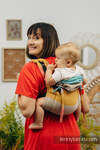 Nosidło Klamrowe ONBUHIMO z tkaniny skośno-krzyżowej (100% bawełna), rozmiar Toddler - PASTELS 