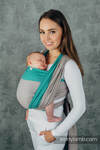 My First Baby Sling, Broken Twill Weave, 100% cotton - SUGARCANE - size L