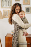 Żakardowa chusta do noszenia dzieci, splot kieszonkowy (100% bawełna) - INFINITY - TIMELESS - rozmiar L
