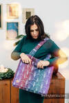 Shoulder bag made of wrap fabric (100% cotton) - DECO - KINGDOM - standard size 37cmx37cm