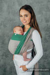 My First Baby Sling, Broken Twill Weave, 100% cotton - SUGARCANE - size XS