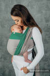 My First Baby Sling, Broken Twill Weave, 100% cotton - SUGARCANE - size S