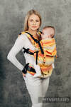 My First Baby Carrier - LennyUpGrade, Standard Size, twill weave 100% cotton - ORANGE BLOSSOM