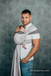 My First Baby Sling, Broken Twill Weave, 100% cotton - COOL GREY - size L (grade B)