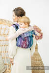 Nosidło Klamrowe ONBUHIMO z tkaniny żakardowej (100% bawełna), rozmiar Toddler - DECO - KINGDOM 