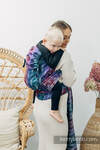 LennyHybrid Half Buckle Carrier, Preschool Size, jacquard weave 100% cotton - DECO - KINGDOM