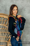 LennyUpGrade Mesh Carrier, Standard Size, jacquard weave (75% cotton, 25% polyester) - BIG LOVE RAINBOW DARK