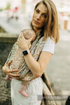Baby Wrap, Jacquard Weave (100% linen) - RAINFOREST - SERENE - size XS