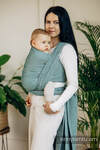 Żakardowa chusta do noszenia dzieci, splot waflowy, 100% bawełna - LUMINARA - rozmiar L
