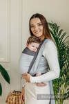 My First Baby Sling, Broken Twill Weave, 100% cotton - COOL GREY - size M (grade B)