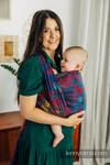 Żakardowa chusta do noszenia dzieci, 100% bawełna - HERBARIUM - WILD MEADOW - rozmiar L (drugi gatunek)