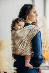 Żakardowa chusta do noszenia dzieci, 100% bawełna - LOVKA PETITE - BOLD - rozmiar L
