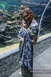 Żakardowa chusta kółkowa do noszenia dzieci, 100% wiskoza bambusowa, ramię bez zakładek - VIRIDIFLORA - ROYAL BABY - standard 1.8m