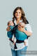 Mochila LennyTwin, talla estándar, sarga cruzada 100% algodón - conversión de fular - AIRGLOW  #babywearing