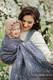 Baby Wrap, Pocket Weave (61% cotton, 39% tussah silk) - LOTUS - SHORE - size M #babywearing