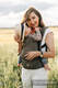 LennyLight Tragehilfe, Größe Standard, Chevrondwebung, 100% Leinen - ARROW - WOOD #babywearing