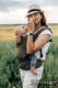 LennyLight Tragehilfe, Größe Standard, Chevrondwebung, 100% Leinen - ARROW - WOOD #babywearing