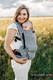 LennyLight Carrier, Standard Size, chevron weave, 100% linen - ARROW - WAVE #babywearing