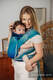 Wrap-Tai Tragehilfe Toddler / Kreuzköper-Bindung / 100% Baumwolle / mit Kapuze - AIRGLOW #babywearing