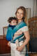 WRAP-TAI carrier Mini, broken-twill weave - 100% cotton - with hood - AIRGLOW #babywearing