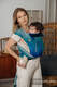 WRAP-TAI Mini con cappuccio, tessitura broken-twill, 100% cotone - AIRGLOW #babywearing