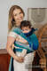 WRAP-TAI Mini con cappuccio, tessitura broken-twill, 100% cotone - AIRGLOW #babywearing