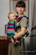 LennyLight Tragehilfe, Größe Standard, Kreuzköper-Bindung, 100% Baumwolle - CAROUSEL OF COLORS #babywearing