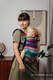 LennyLight Tragehilfe, Größe Standard, Kreuzköper-Bindung, 100% Baumwolle - CAROUSEL OF COLORS #babywearing