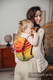 Lenny Buckle Onbuhimo baby carrier, preschool size, jacquard weave (100% cotton) - RAINBOW LOTUS  #babywearing