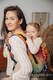 Lenny Buckle Onbuhimo baby carrier, preschool size, jacquard weave (100% cotton) - RAINBOW LOTUS  #babywearing