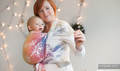 Baby Wrap, Jacquard Weave (100% cotton) - Winter Dream - size S #babywearing
