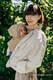 Mutter-Kind Schal (gestrickter Sweatshirtstoff) - Beige #babywearing