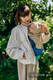 Mutter-Kind Schal (gestrickter Sweatshirtstoff) - Beige #babywearing