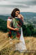 Fascia ad anelli, tessitura Jacquard (100% cotone), spalla aperta - RAINFOREST - DIVERSE - taglia standard 1.8m #babywearing